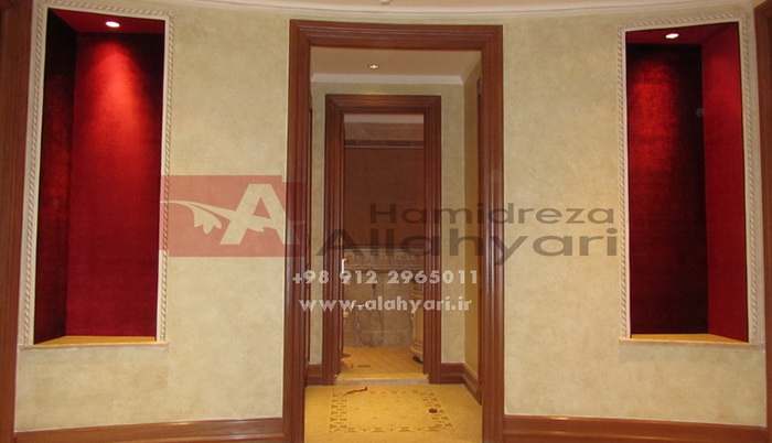 کاغذ دیواری پارچه ای
