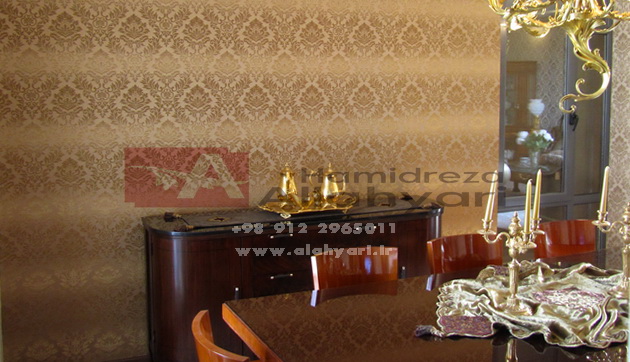کاغذ دیواری پارچه ای