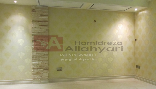 کاغذ دیواری پارچه ای