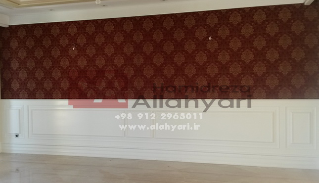 کاغذ دیواری پارچه ای