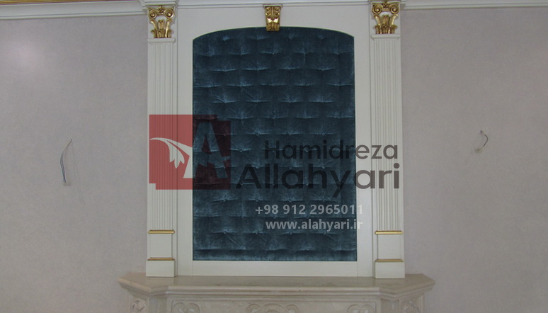پوشش دیوار با پارچه