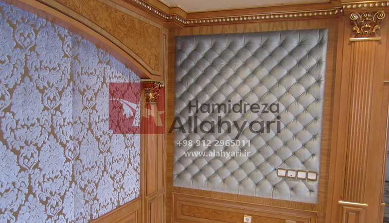 پوشش دیوار با پارچه