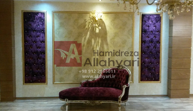 پوشش دیوار با پارچه