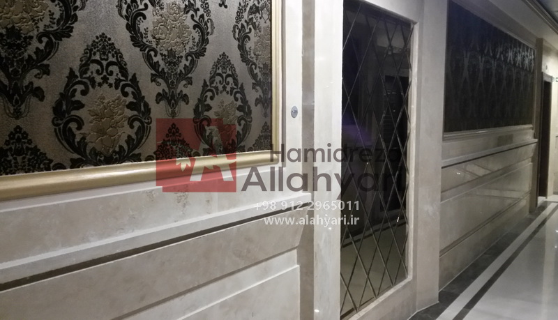 پوشش دیوار با پارچه