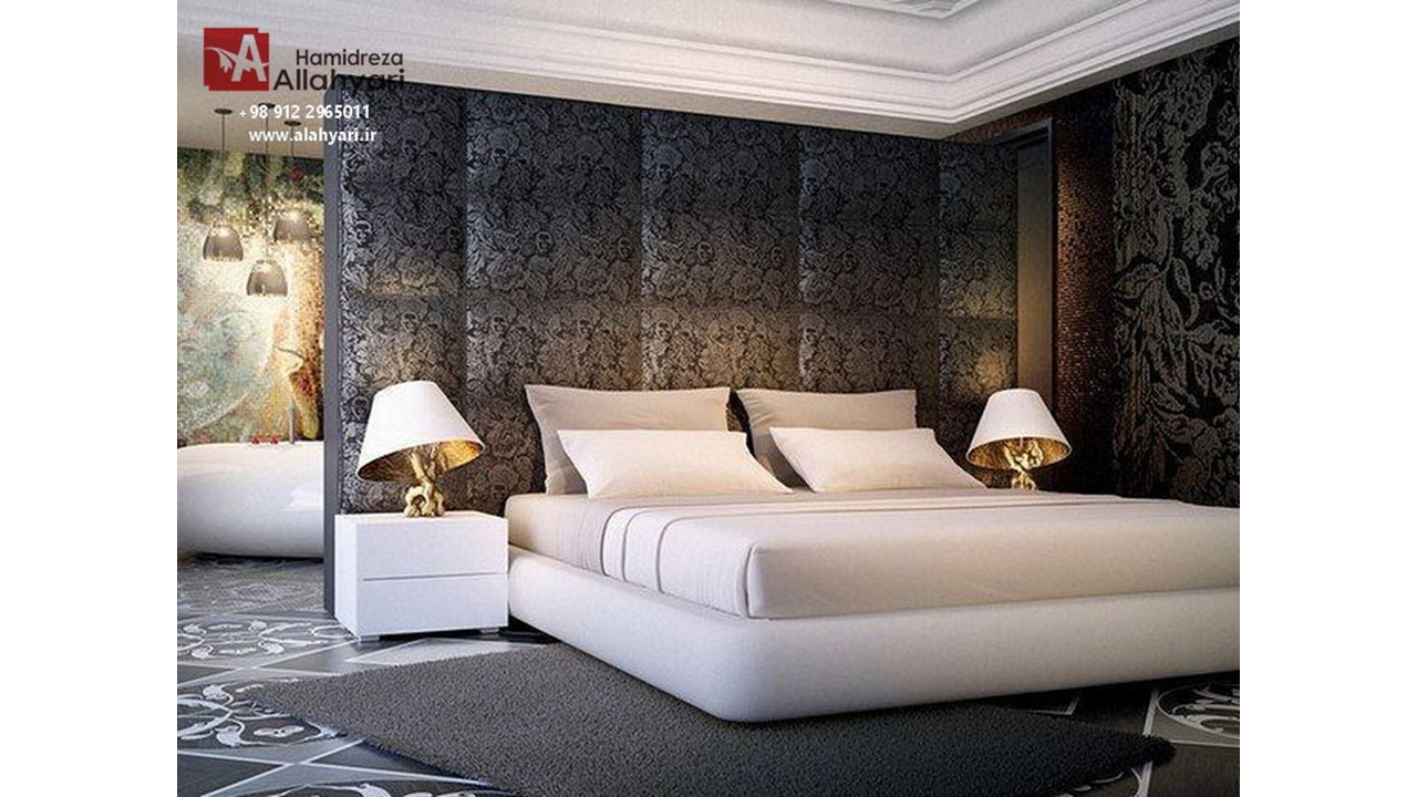 دیوارکوب پارچه ای - دیوارپوش پارچه ای