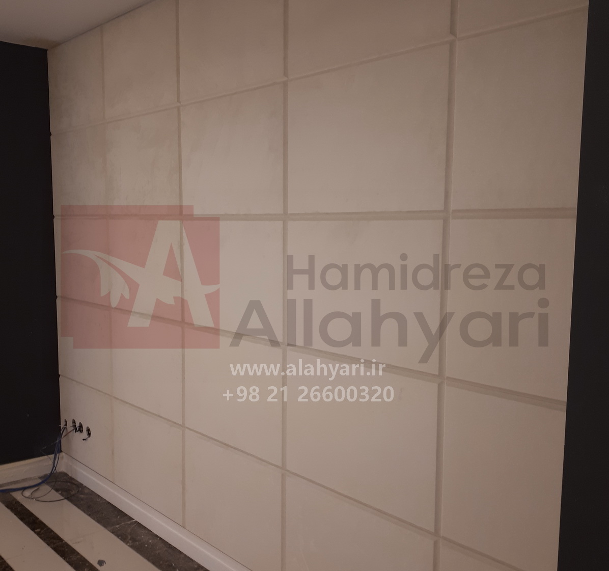 تایل و لمسه کاری